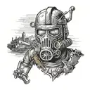 Fallout New Vegas tattoo design idea