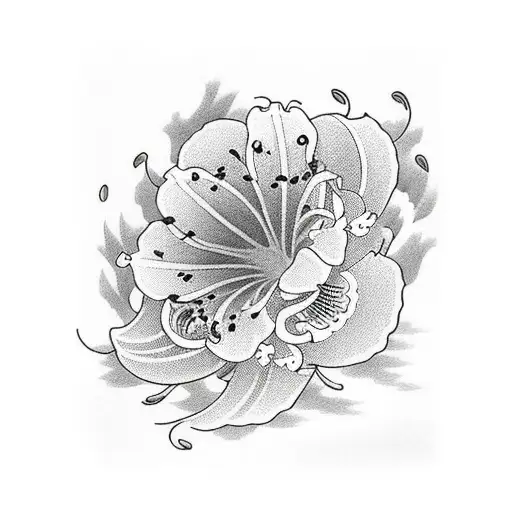 Stargazer lily | Lily flower tattoos, Lily tattoo, Lily tattoo design