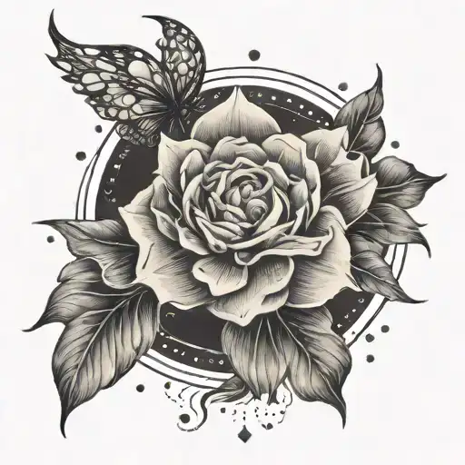a forearm feminine tattoo representing life force, strength, courage, vulnerability, care, connection, balance tattoo design idea