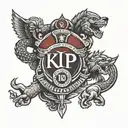 kappa alpha psi tattoo design idea