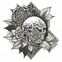 80s tattoo design idea