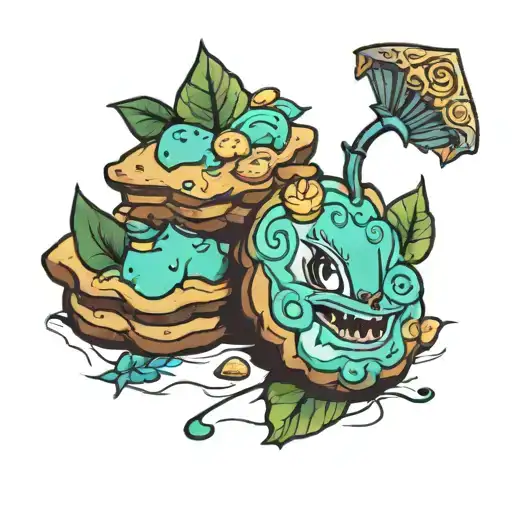 cookies  tattoo design idea