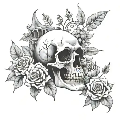 graves into gardens tattoo design idea
