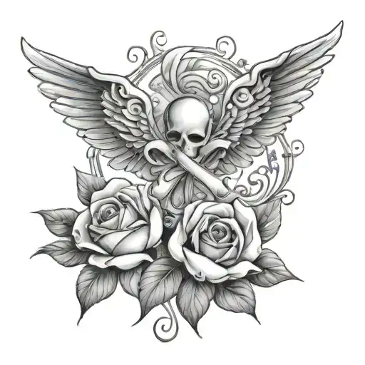 breast cancer survivor tattoo design idea