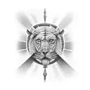 samson tattoo design idea