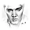 Elvis Presley  tattoo design idea