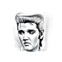 Elvis Presley  tattoo design idea