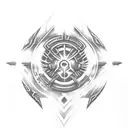 starcraft protoss tattoo design idea