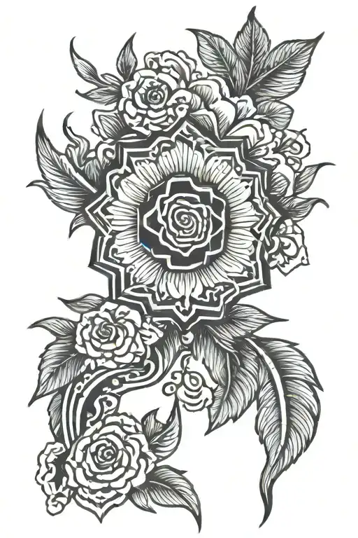 Angola tattoo design idea