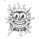 eldritch horror spongebob tattoo design idea