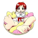 baby tattoo design idea