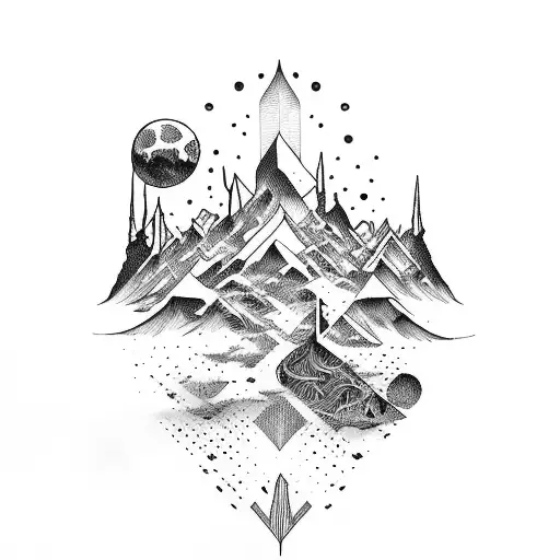 spiritual, danger  tattoo design idea