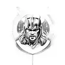 Thor protector of mankind tattoo design idea