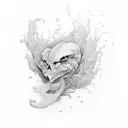 river delta tattoo design idea