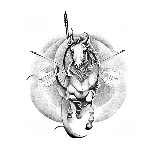 Sagittarius fire and libra air tattoo tattoo design idea