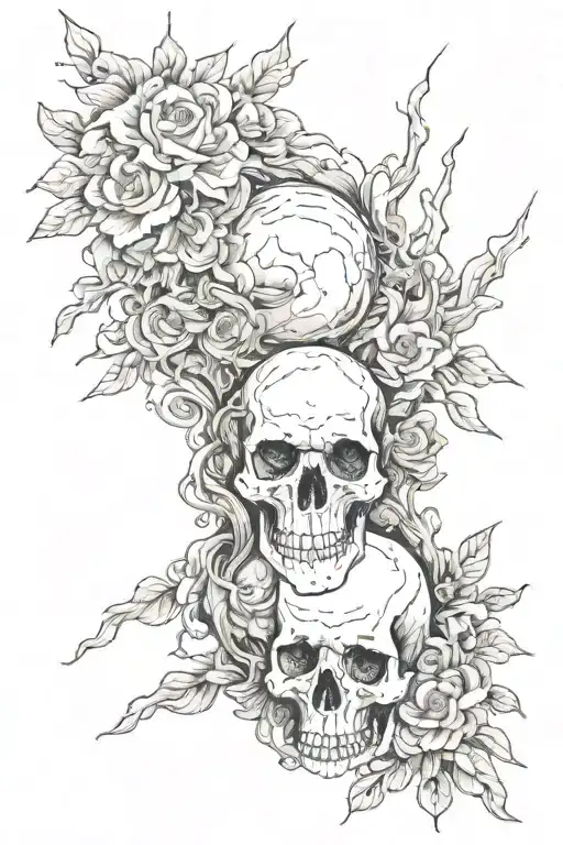 Tomorrow isn’t promised except death tattoo design idea