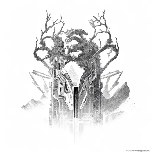 Horizon Zero Dawn tattoo design idea