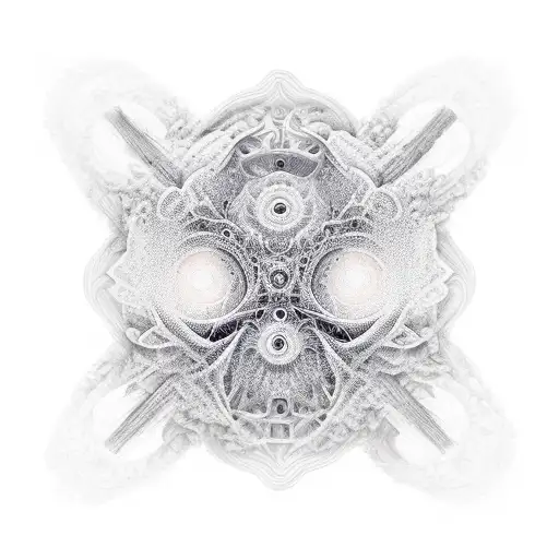 fractals tattoo design idea