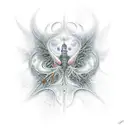 fractals tattoo design idea