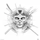 icarus tattoo design idea