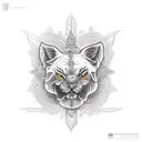 buda tattoo design idea