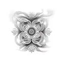 buda tattoo design idea