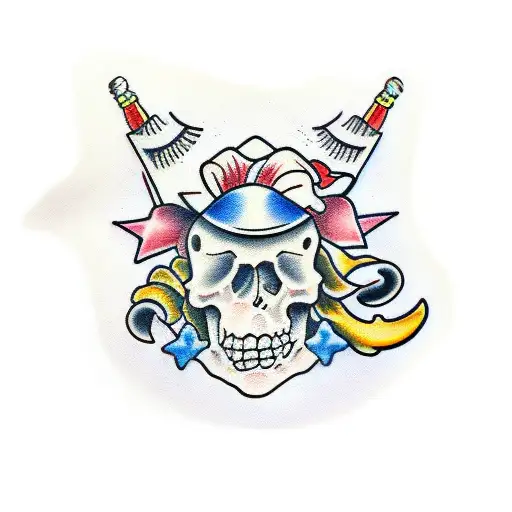 lucky tattoo design idea