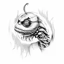 beetlejuice tattoo design idea