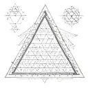pascal's triangle tattoo tattoo design idea