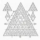 pascal's triangle tattoo tattoo design idea