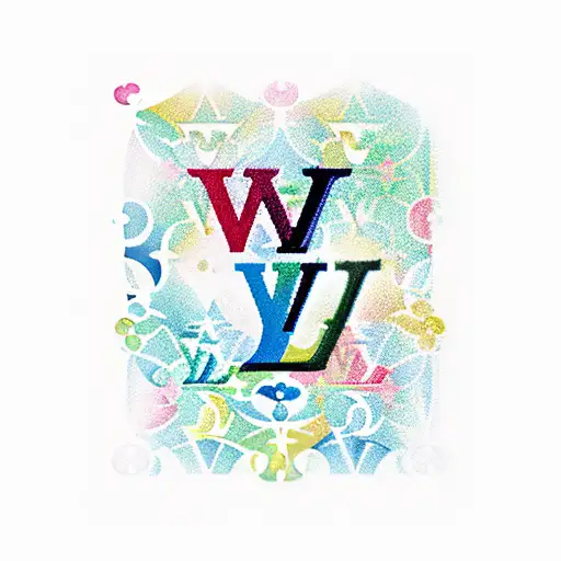 Louis Vuitton tattoo design idea