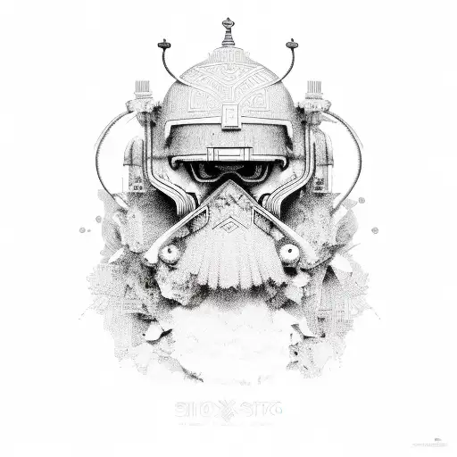 Sisifo greek tattoo design idea