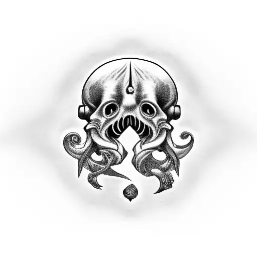 Davy Jones tattoo design idea
