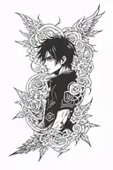 Eren Jaeger tattoo design idea