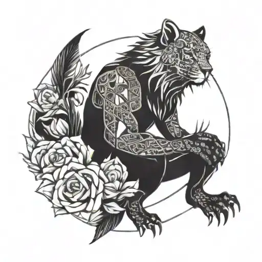 immortal diamond tattoo design idea