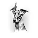 doberman tattoo design idea