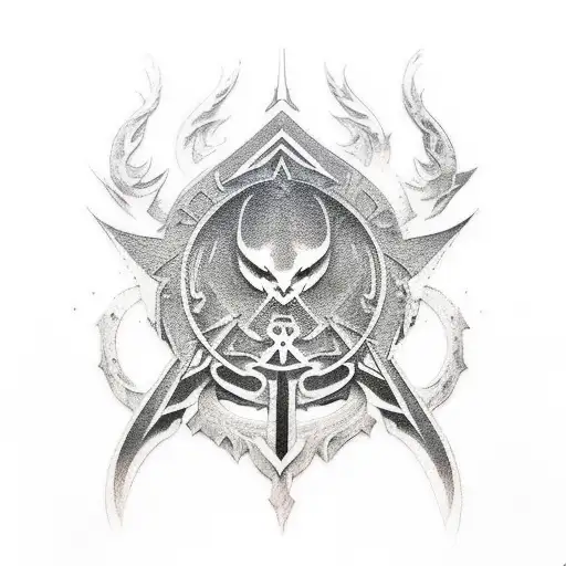 Assassin's Creed symbol tattoo design idea