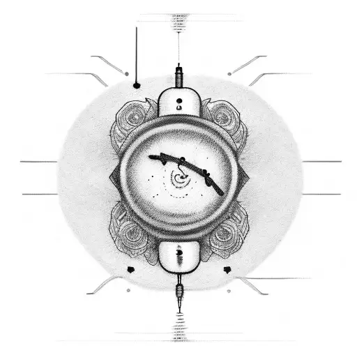 tattoo design that combines a semicolon and a heartbeat. The semicolon should be located at the center of the heartbeat. tattoo design idea