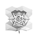 melting ice cube tattoo design idea