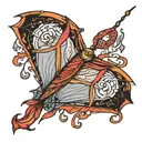 kite tattoo design idea