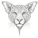 focus commitment andsheer will  tattoo design idea