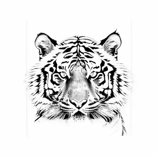 bengal tiger tattoo design idea