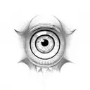 Evil Eye tattoo design idea