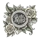forearm tattoo that says blessed tattoo design idea