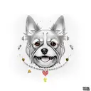 dog lover tattoo design idea