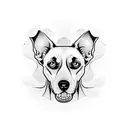 dog lover tattoo design idea