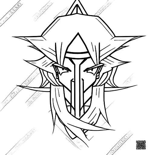 yugi-yami tattoo design idea