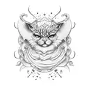 pastry tools tattoo design idea