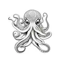 Octopus tattoo design idea