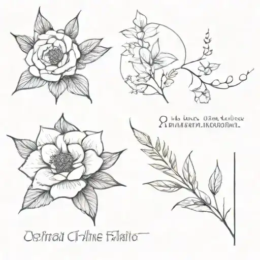 Create a fine line tattoo that runs from my forearm to my shoulder. The tattoo should be on the inside of the tattoo design idea